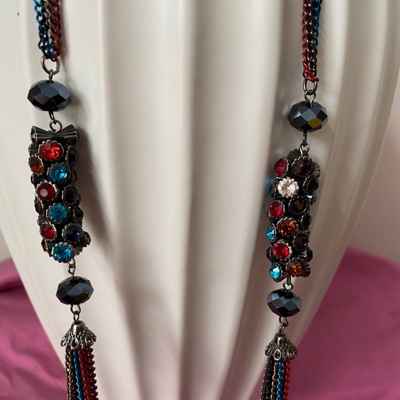 Multicolour Beautiful Necklace - Picture 2 of 8